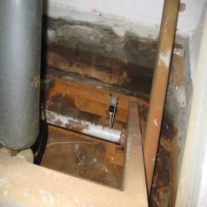 Bildet viser en heissesjakt i drammen der EPS-systemet er blitt montert.